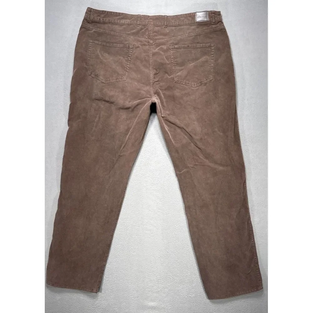 Peter Millar Corduroy Pants‎ Mens 44x33 Brown Straight Preppy Career Casual Trad